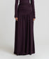 Women's Draped Skirt Set